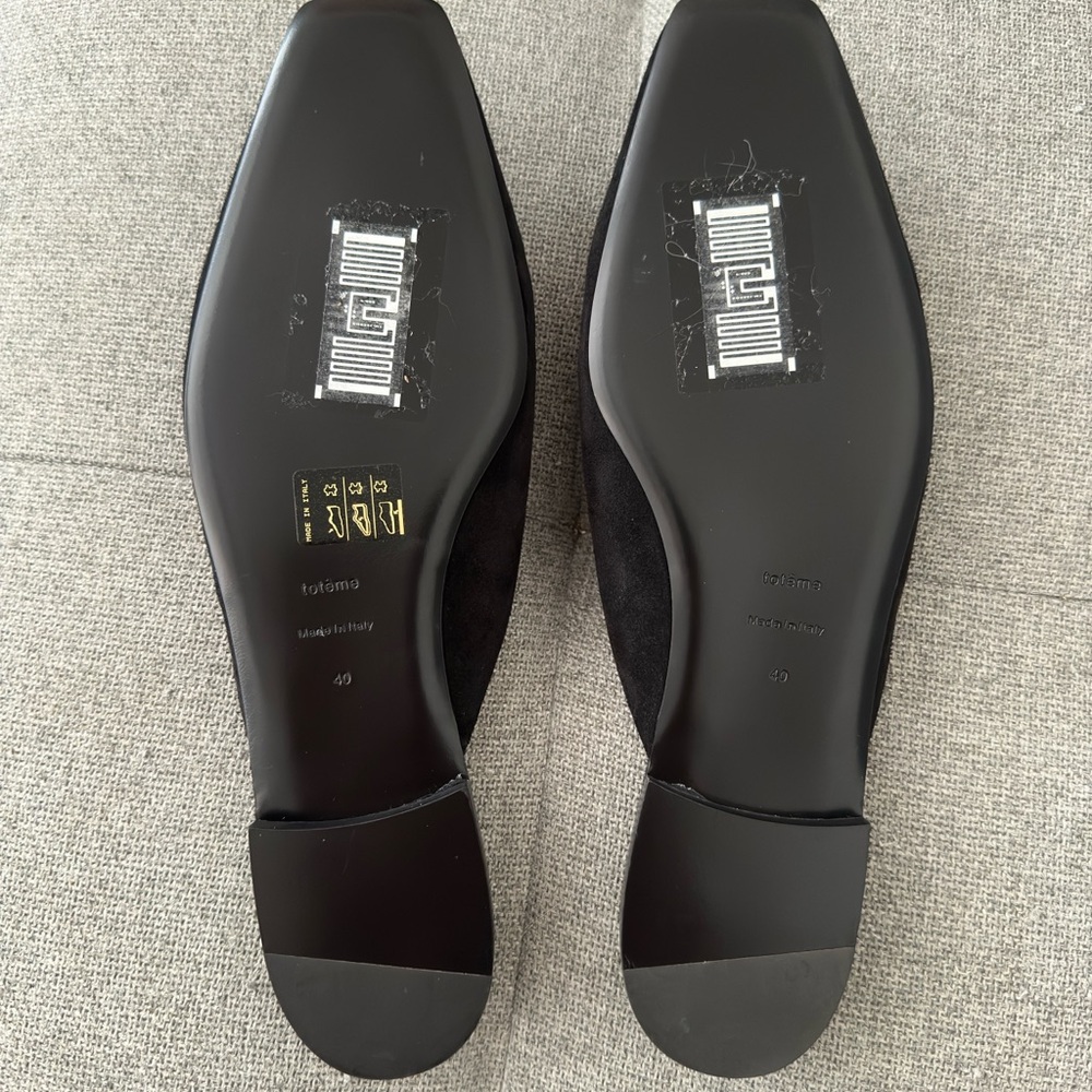 Toteme Black Suede Sandals - Picture 5 of 6
